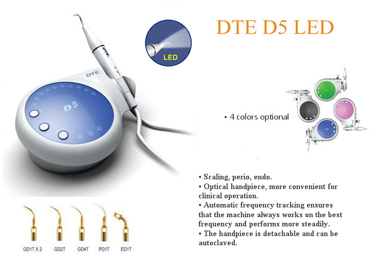 Woodpecker® DTE D5 LED Détartreur ultrasonique avec LED